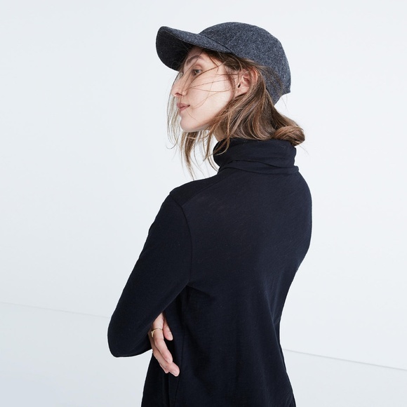 Madewell Whisper Cotton Turtleneck - Picture 3 of 5